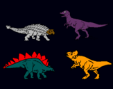 Dibujo Dinosaurios de tierra pintado por jrluisb