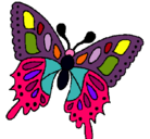 Dibujo Mariposa pintado por TATIS95