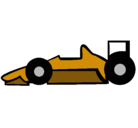 Dibujo Fórmula 1 pintado por sensey