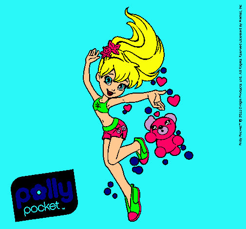 Dibujo Polly Pocket 14 pintado por melany123