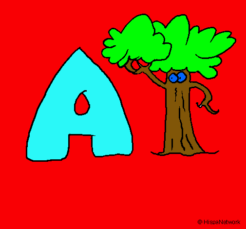 Dibujo Árbol pintado por AnGeeLa00