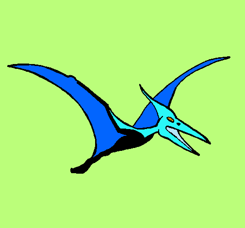 Dibujo Pterodáctilo pintado por danielito2