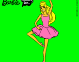 Dibujo Barbie bailarina de ballet pintado por mara07