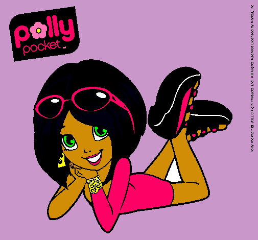 Dibujo Polly Pocket 13 pintado por carly620