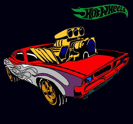 Dibujo Hot Wheels 11 pintado por JavierAMG