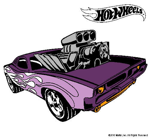 Dibujo Hot Wheels 11 pintado por hazael