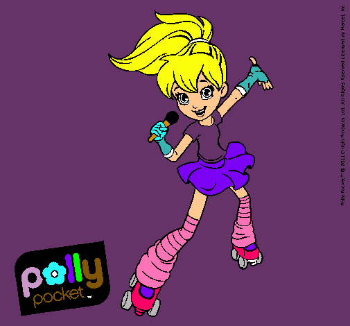 Dibujo Polly Pocket 2 pintado por martapapa