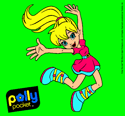 Dibujo Polly Pocket 10 pintado por melany123