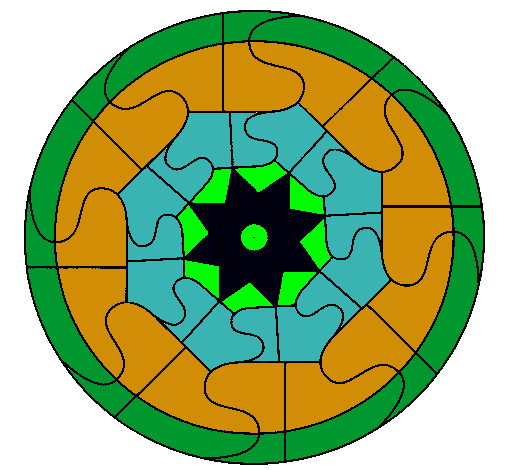 Dibujo Mandala 31 pintado por JavierAMG