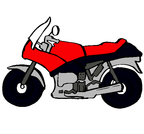 Dibujo Motocicleta pintado por johnyflow