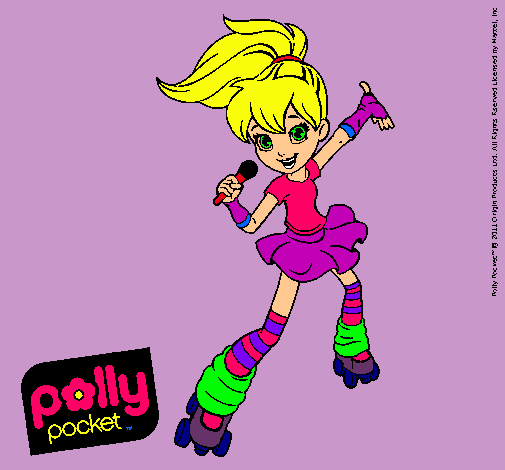 Dibujo Polly Pocket 2 pintado por magoca