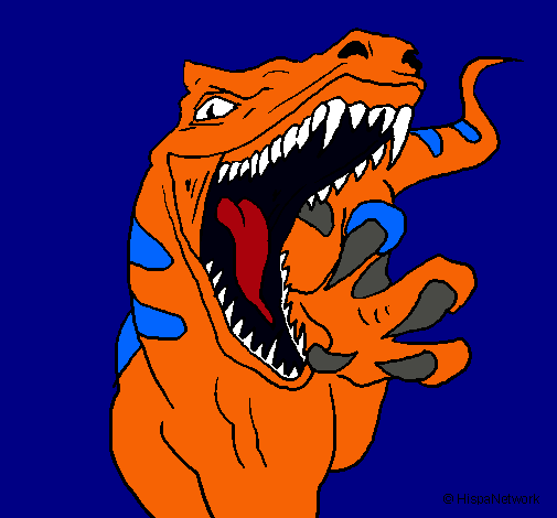 Dibujo Velociraptor II pintado por IZANNNNNNN