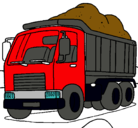Dibujo Camión de carga pintado por arielsito
