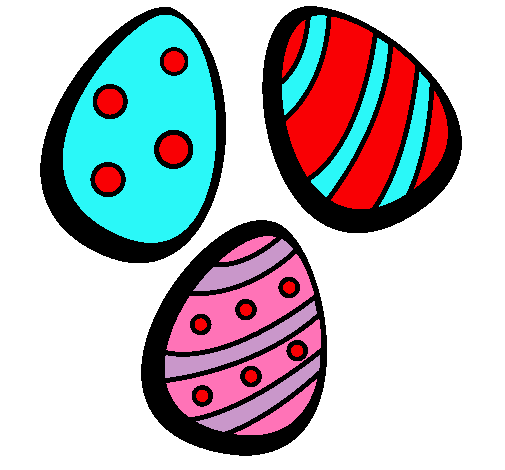 Dibujo Huevos de pascua IV pintado por SARAALVARO