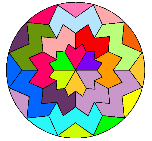 Dibujo Mandala 29 pintado por rayen786