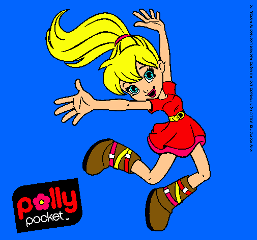 Dibujo Polly Pocket 10 pintado por AnGeeLa00