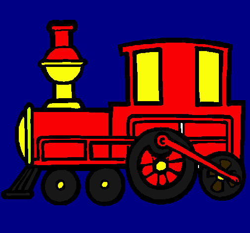 Dibujo Tren pintado por gihuitz