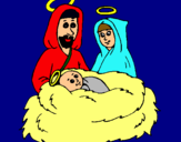 Dibujo Natividad pintado por Nraso2000
