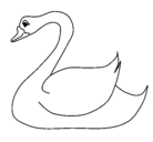 Dibujo Cisne pintado por nattggl