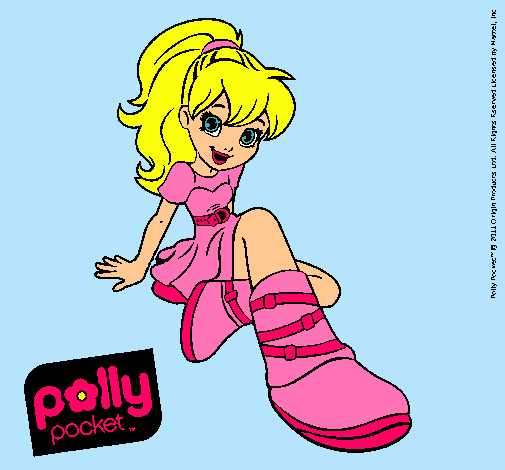 Dibujo Polly Pocket 9 pintado por Roset