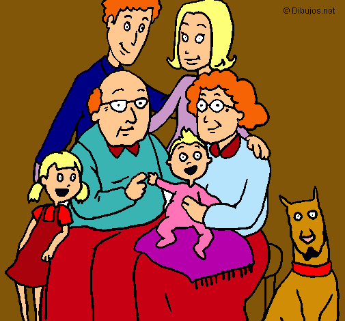 Dibujo Familia pintado por gihuitz