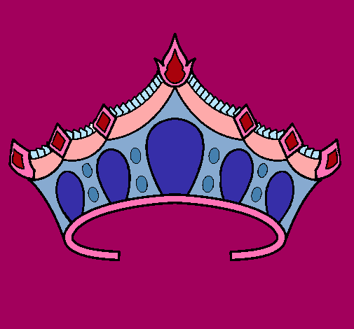 Dibujo Tiara pintado por princess17