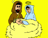 Dibujo Natividad pintado por 85555555