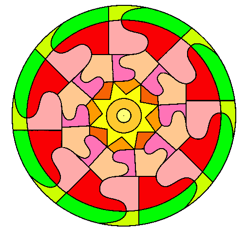 Dibujo Mandala 31 pintado por ADRI09