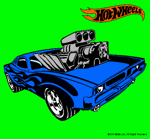 Dibujo Hot Wheels 11 pintado por blas4156