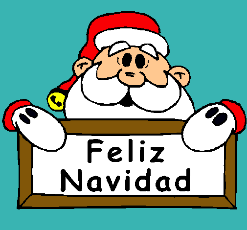 Dibujo Feliz Navidad pintado por michelle10