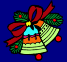 Dibujo Campanas de navidad pintado por ELENA123456