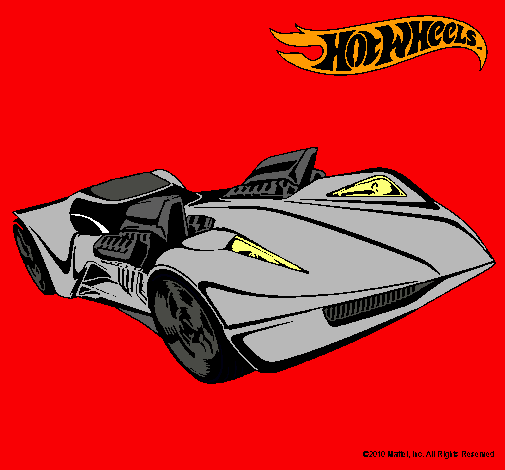 Dibujo Hot Wheels 4 pintado por HOTRUSH