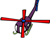 Dibujo Helicóptero V pintado por machu