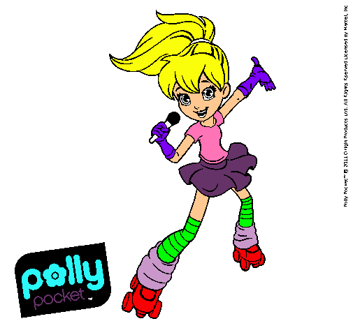 Dibujo Polly Pocket 2 pintado por nuria_12