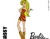 Dibujo Barbie Fashionista 2 pintado por daiyan