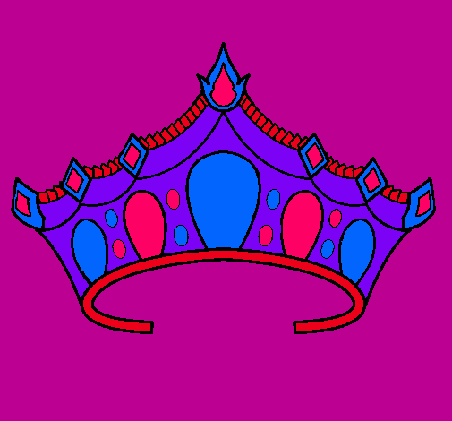 Dibujo Tiara pintado por egbfuegrfj