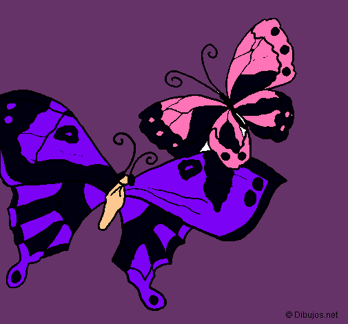 Dibujo Mariposas pintado por Rosmery 