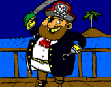 Dibujo Pirata a bordo pintado por juanca_seg