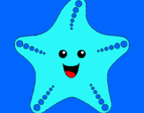 Dibujo Estrella de mar pintado por miluka