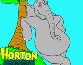 Dibujo Horton pintado por alexis05