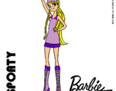 Dibujo Barbie Fashionista 4 pintado por daiyan