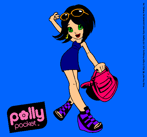 Dibujo Polly Pocket 12 pintado por Lililover