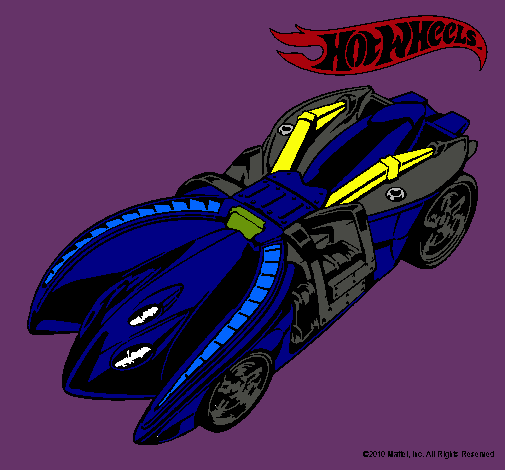 Dibujo Hot Wheels 7 pintado por Tsubaki