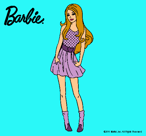 Dibujo Barbie veraniega pintado por dracu5623