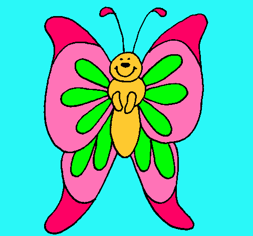 Dibujo Mariposa  pintado por Timigui