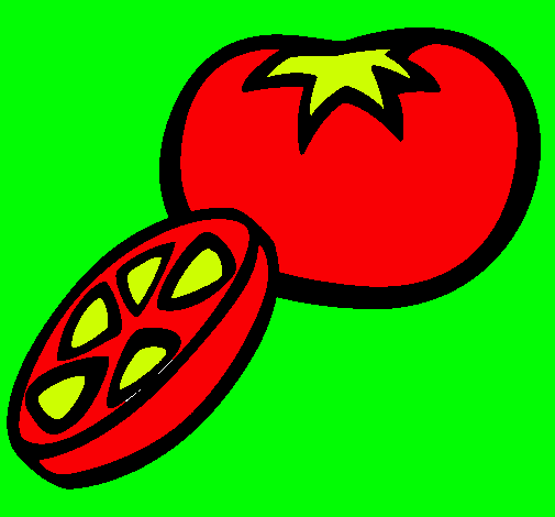 Dibujo Tomate pintado por vicentea