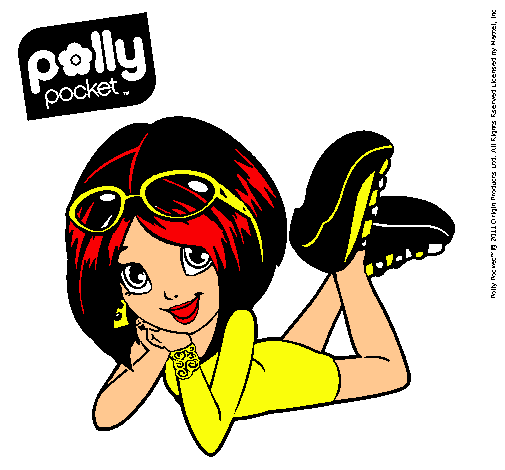 Dibujo Polly Pocket 13 pintado por goyo