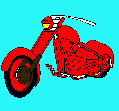 Dibujo de Moto pintado por Juliy en Dibujos.net el día 20-12-11 a las