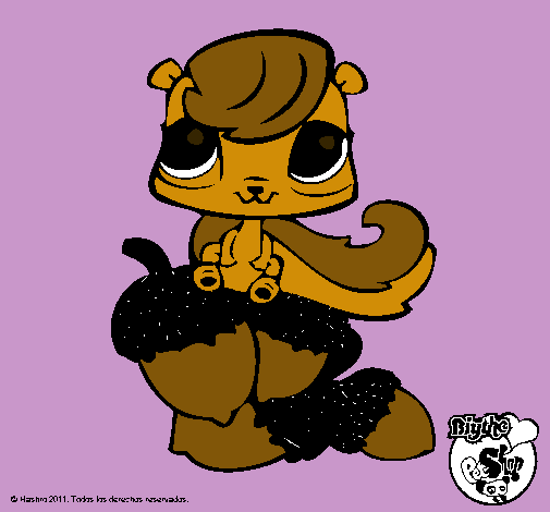 Ardilla Littlest Pet Shop