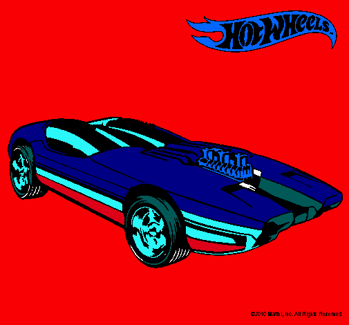 Dibujo Hot Wheels 2 pintado por maurycyo-_